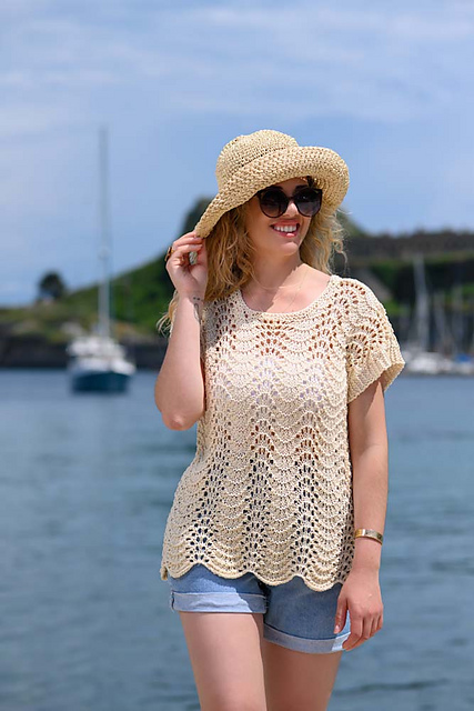 Calliope Ripple Stitch Tee