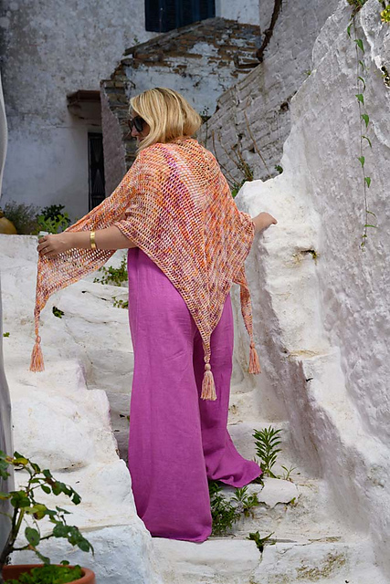 Diana Triangle Shawl