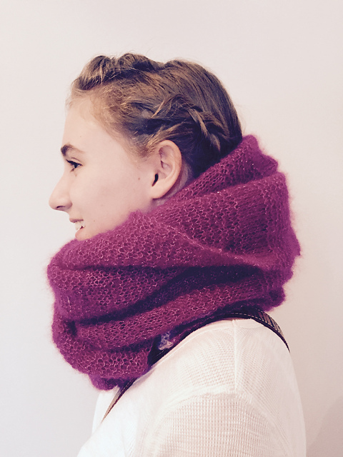 Fluffy Blanket Scarf