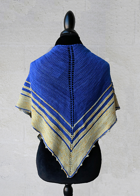 Partition Street Shawl