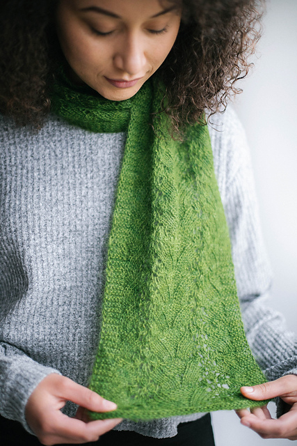 Textured Lace Scarf