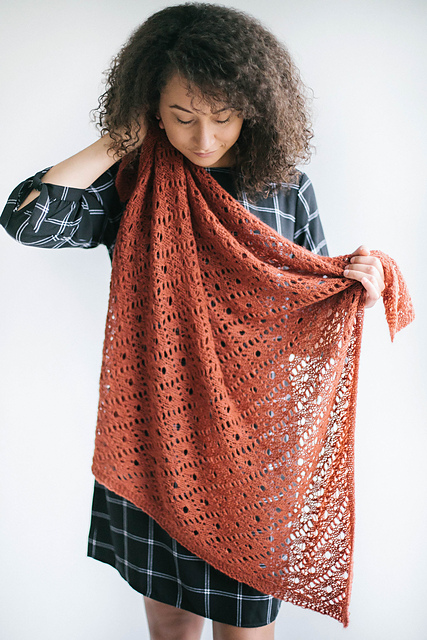 Square Lace Shawl
