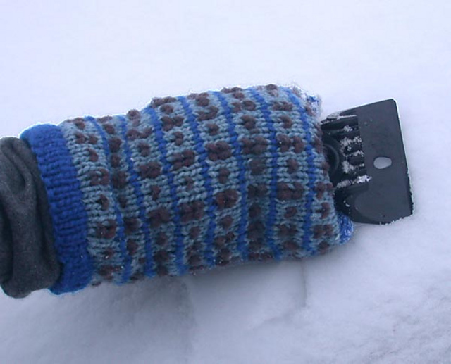 Thrummed Scraper Mitt
