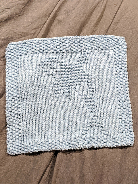 Orca Whale Dishcloth