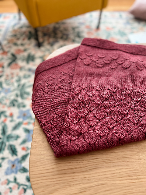 トップス POPPY LOW GAUGE BORDER KNIT (PINK) POPPY LOW GAUGE BORDER KNIT (PINK)