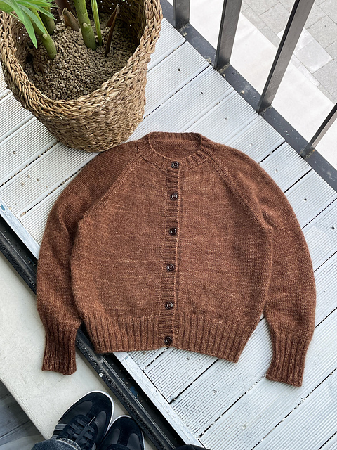 Pecan Cardigan