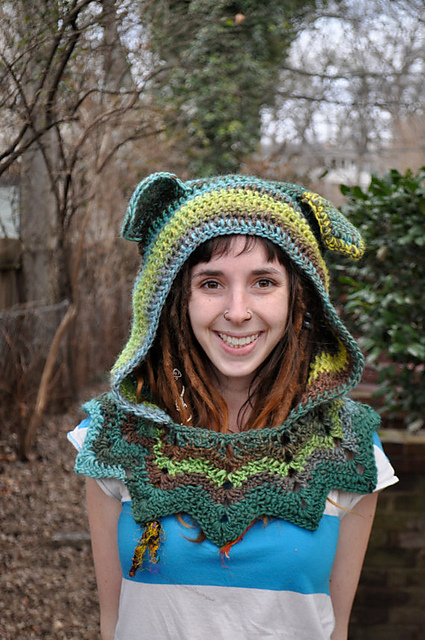 Grateful Dead Dancing Bear Hood