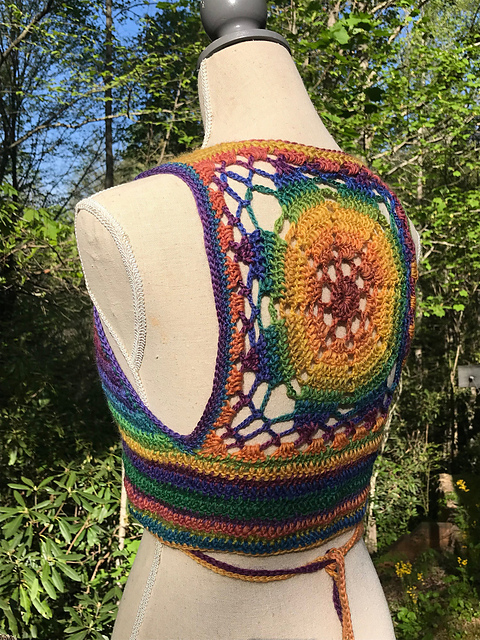 Luna Mandala Wrap Vest