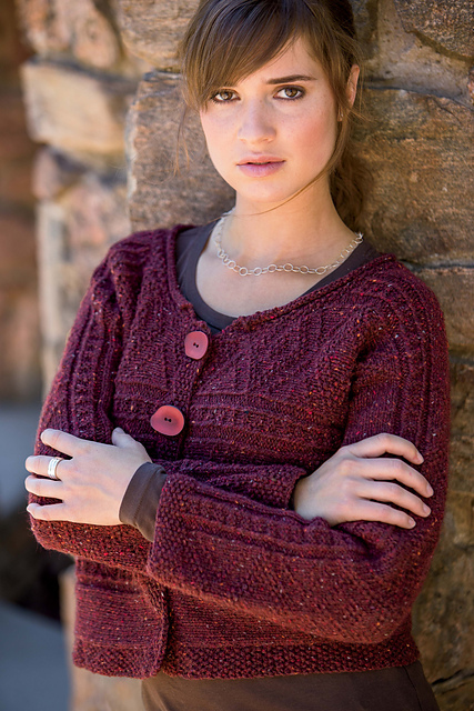 Black Baccara Cardigan