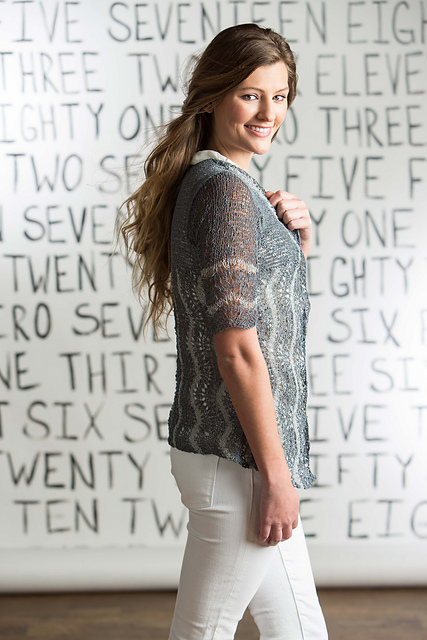 Wavy Lace Cardigan