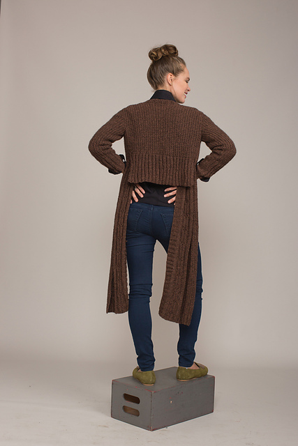 Tweed Scarf Jacket