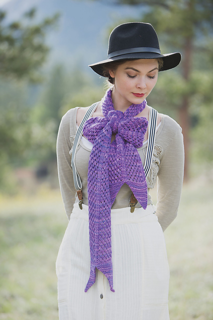 Lace Ribbon Scarf