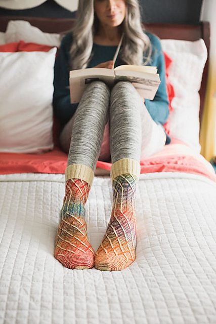 Slippery Slope Socks