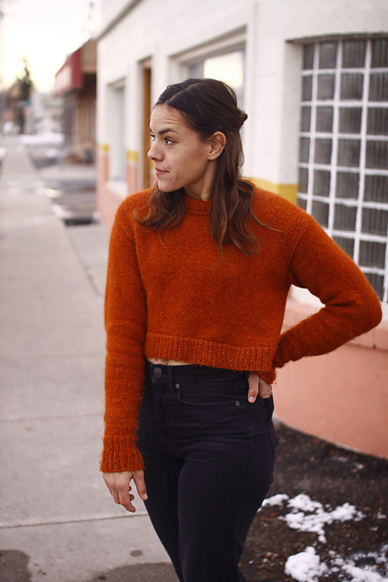 Ravelry: Exposed Seams Sweater pattern by Hannah Singleton