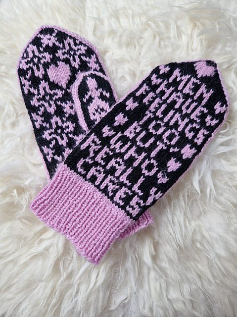 Ladies only mittens