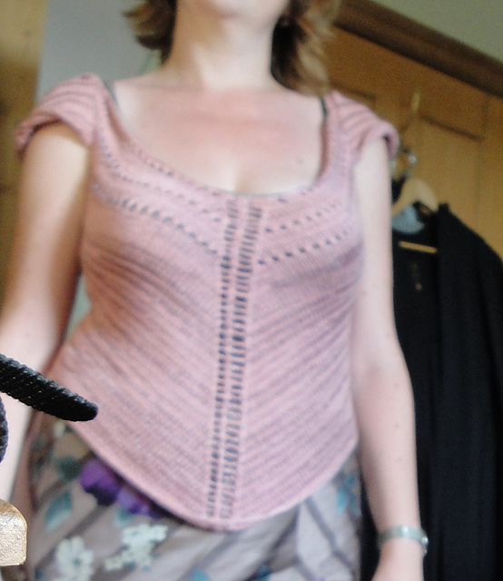 Eyelet-trimmed Top
