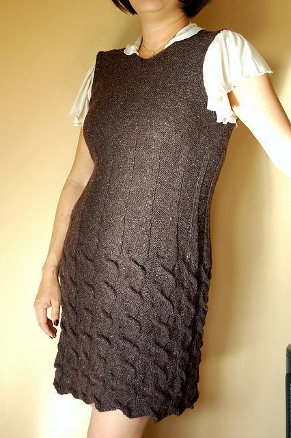 Folded Mini Dress