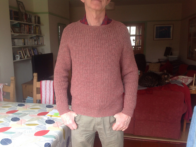 Textured pullover