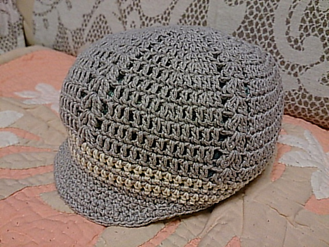 Baby crochet cap かぎ針編みのキャップ