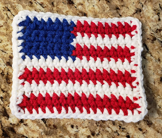 USA Flag Coaster