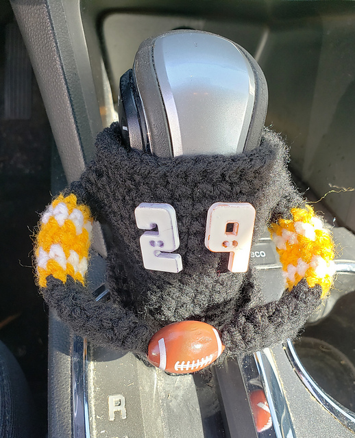 Football Gear Shifter Cover