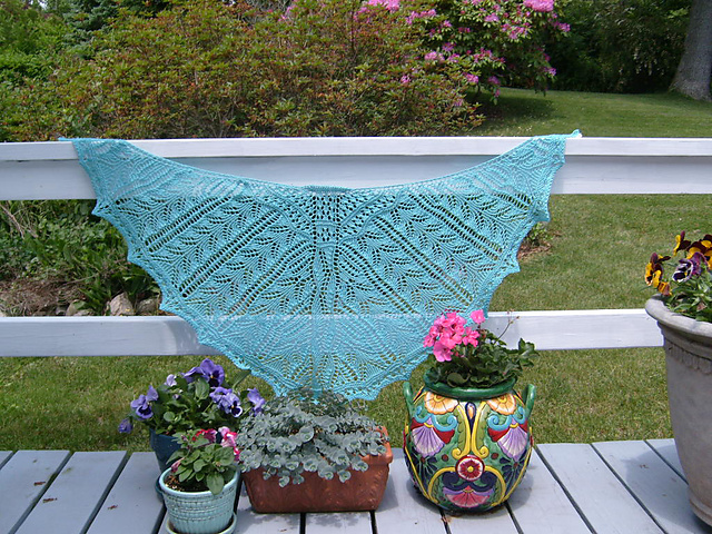 Dot's Lace Shawlette