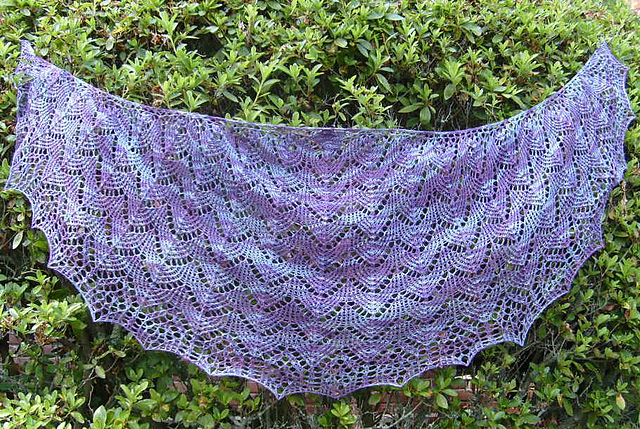 Caroline's Lace Shawlette