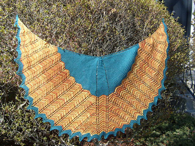 Baker's Cove Shawl