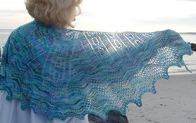 Moonstone Beach Shawl