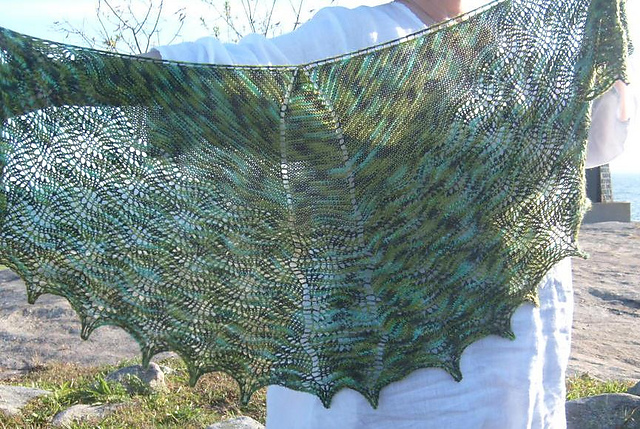 Ninigret Marsh Shawl
