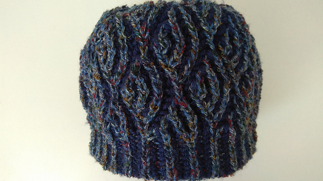 Fish scales hat