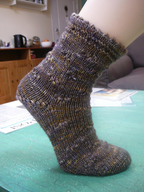 Beribonned Bed Socks