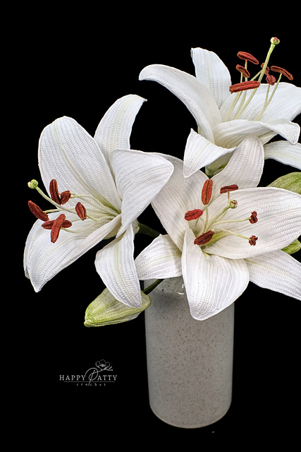 Ravelry: Lily Flower pattern by Happy Patty Crochet