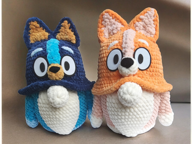 Bluey Gnome inspired