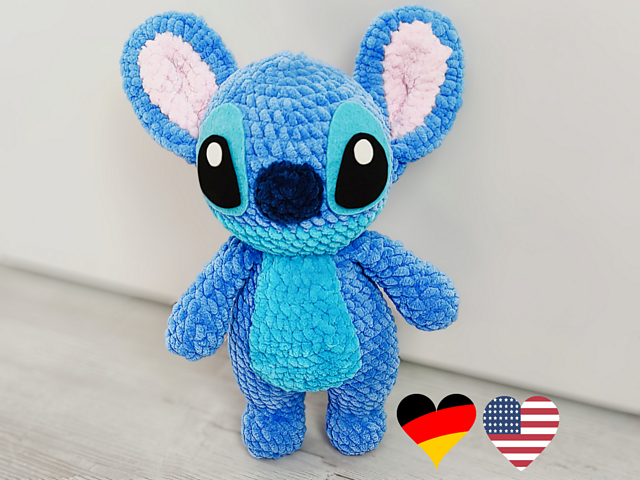 Stich blue alien