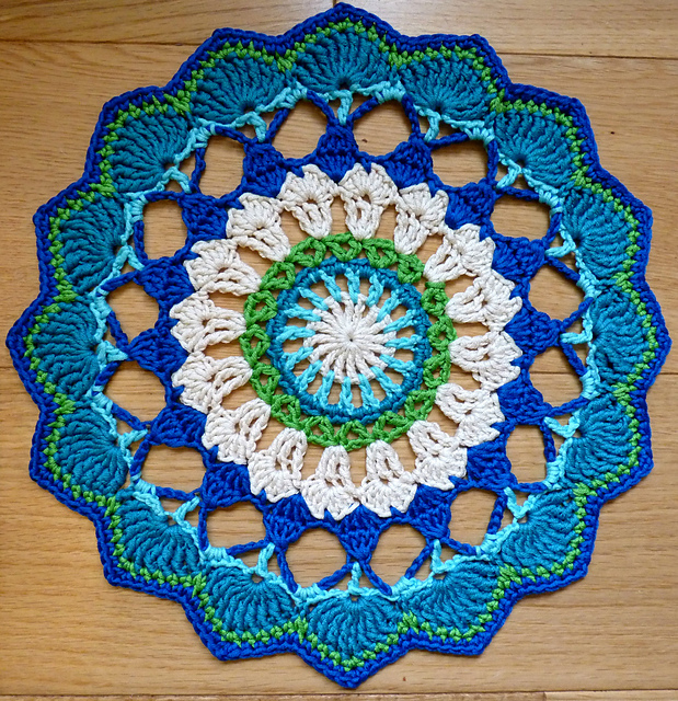 Tequila Sunrise Mandala