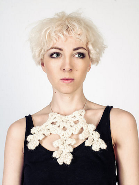 Giant Snowflake Necklace