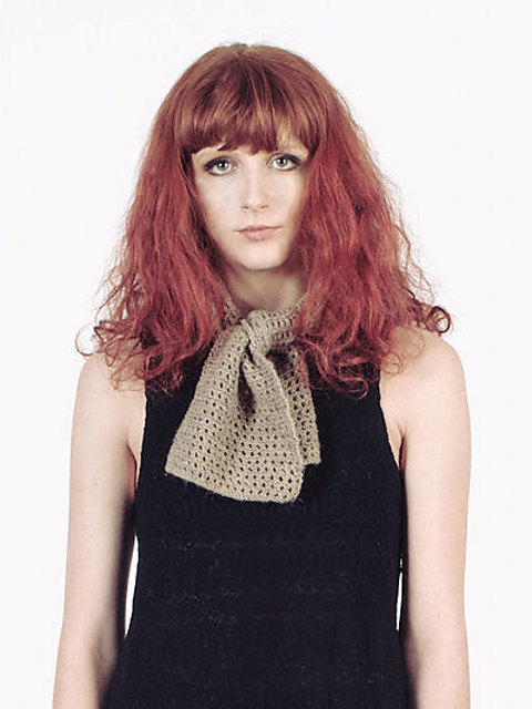 Eyelet Scarf