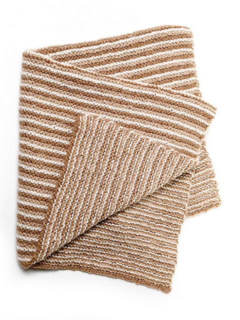 Striped Baby Blanket