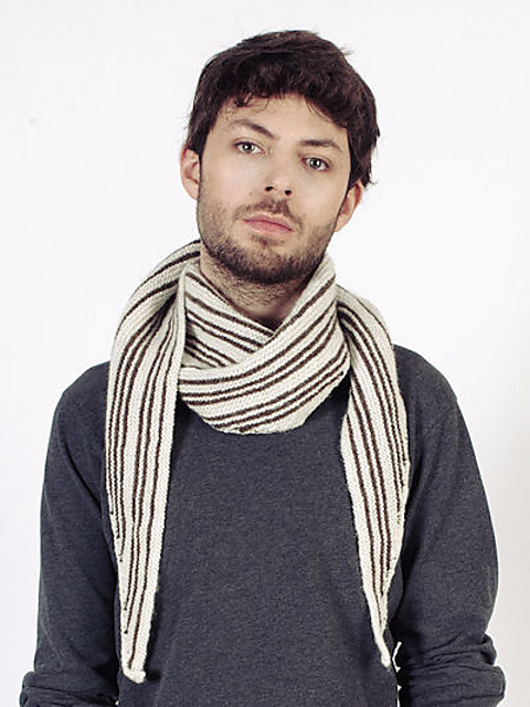 Striped Desert Scarf