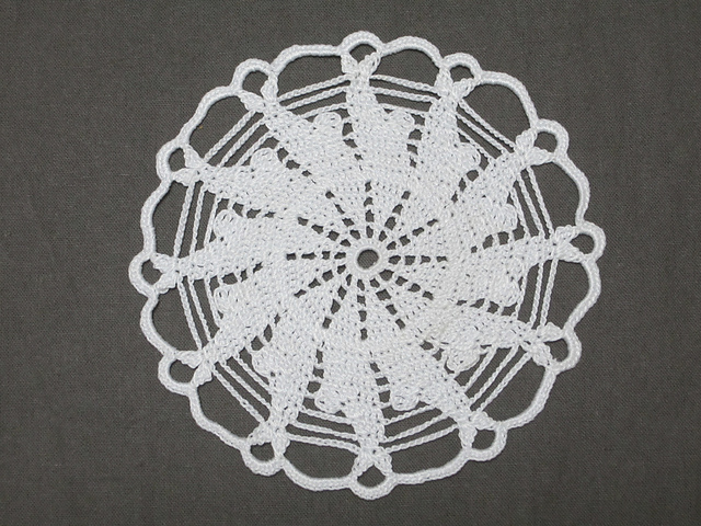 Dolphin doily