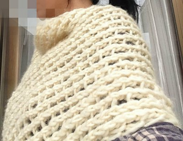 Bulky Easy WrapShawl