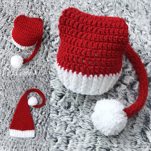Christmas long tail Pixie Hat