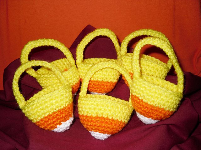 Candy Corn Candy Holder