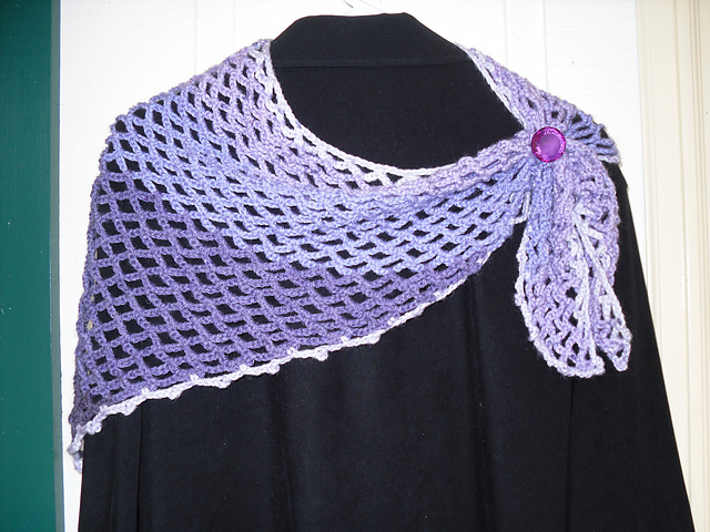 Lavender Loveliness Shawl
