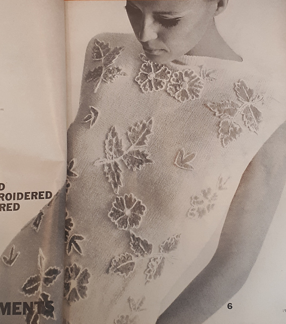 #06 Sequined Flowered Pullover