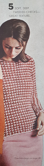 #05 Red And Pink Pullover