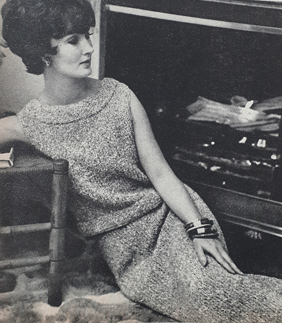 #21 Tweedy Evening Dress