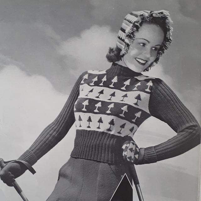 Ski Jump - Pine Tree Pullover