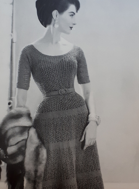 Wool Lace Dress